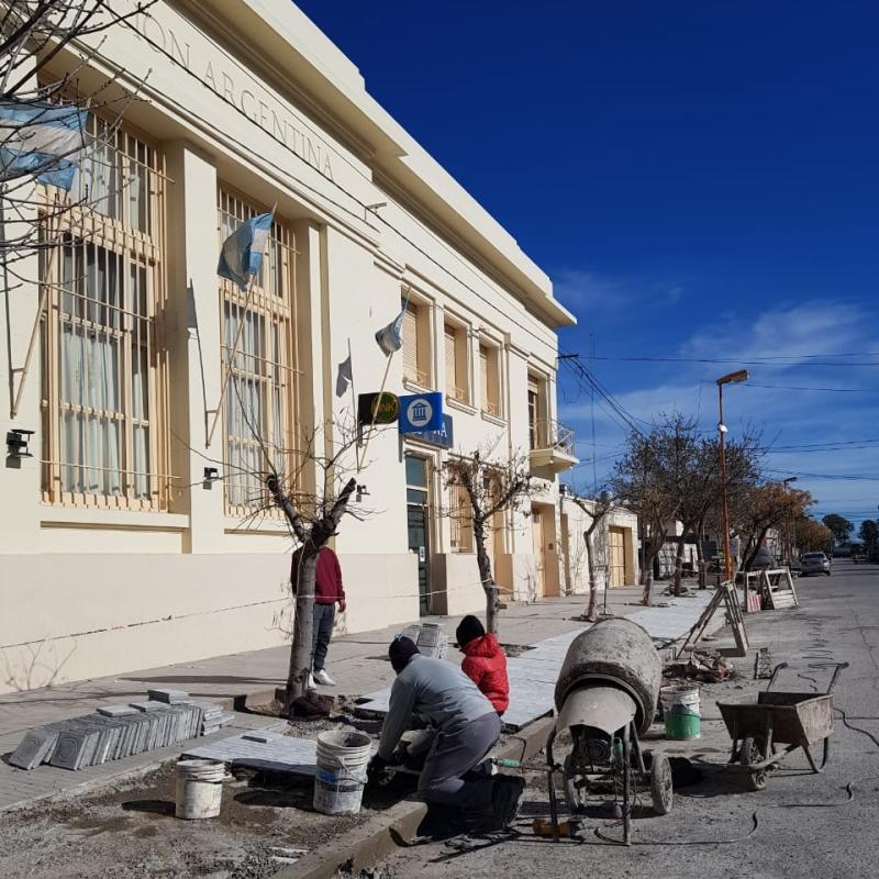 ABSA recambió 220 metros de colector cloacal en Pedro Luro