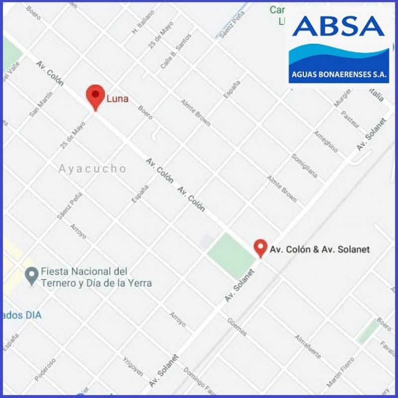 ABSA: etapa final de la renovación de cañerías en Ayacucho
