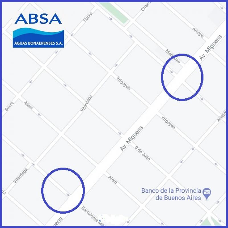 ABSA: etapa final de la renovación de cañerías en Ayacucho
