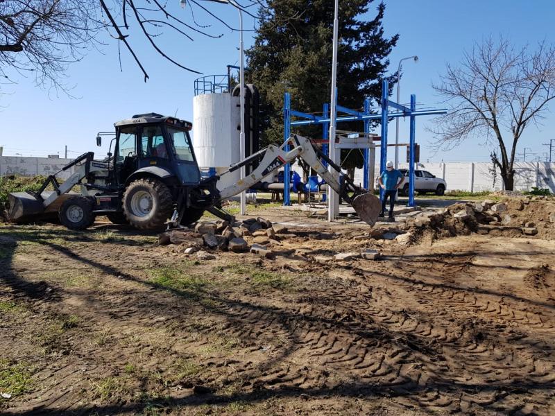 Comenzó la obra en la estación de bombeo cloacal de ABSA en Ringuelet