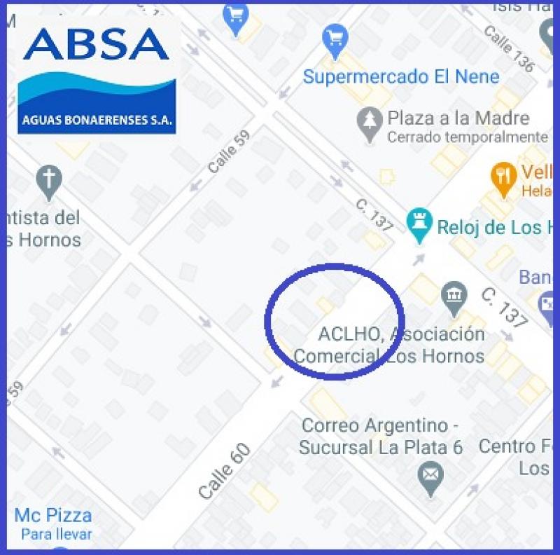 Tareas de reparación sobre la red de agua en Los Hornos