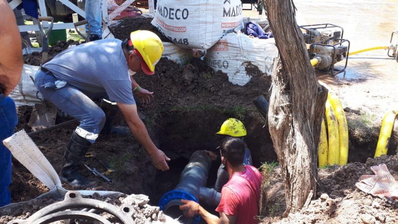 Finalizaron las tareas de empalmes sobre la red de La Plata