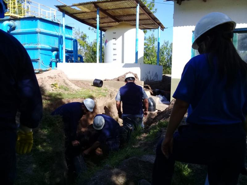General Lavalle: la provisión de agua continúa recuperándose