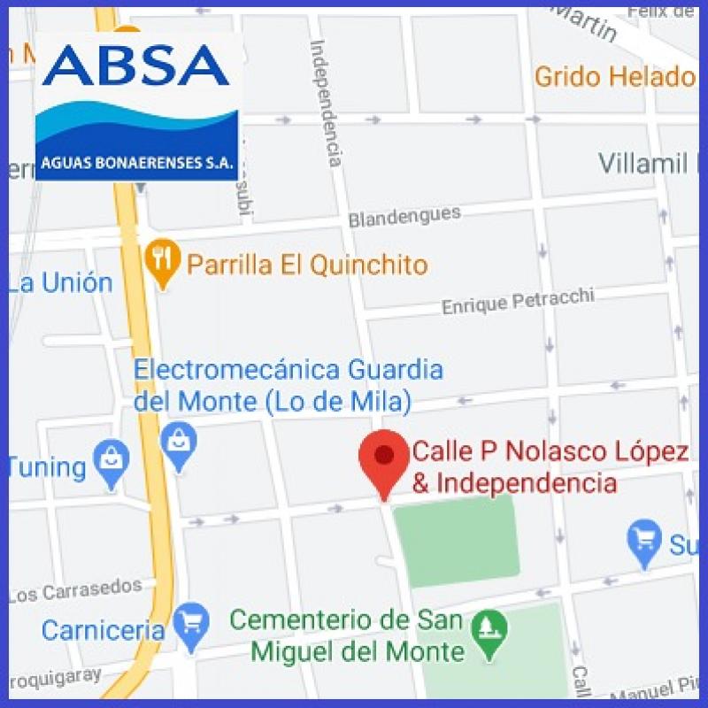 Trabajos programados sobre la red de agua en San Miguel del Monte
