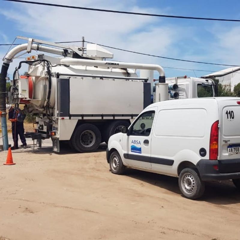 ABSA continúa con los trabajos para recuperar el servicio en Villa Gesell