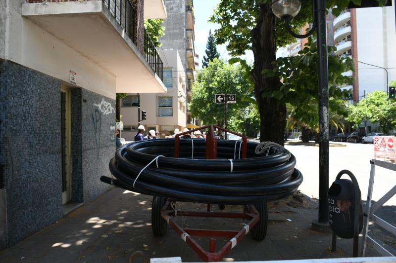 ABSA continúa con el Plan de recambio de cañerías en la Región