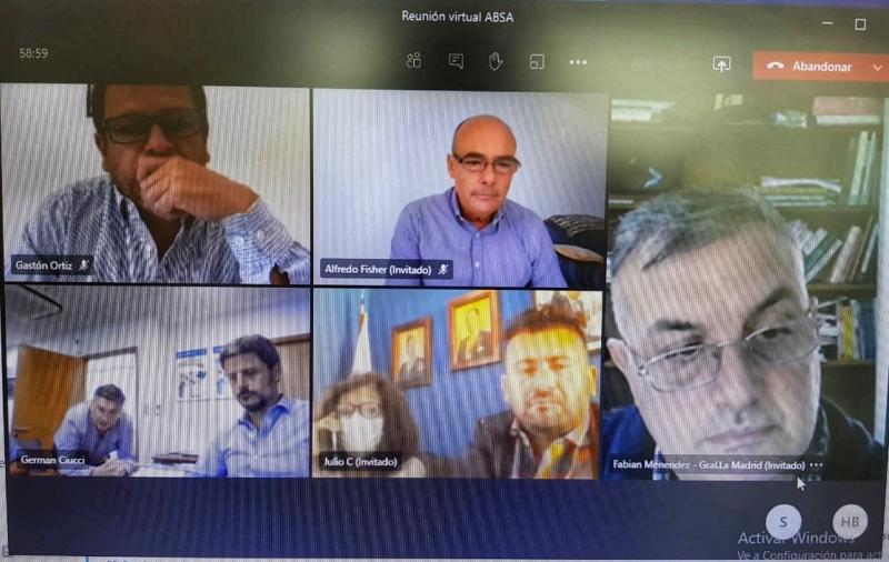 Reunión entre ABSA y legisladores por el servicio de Gral. La Madrid