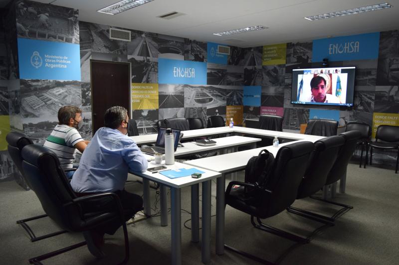 El ENOHSA y ABSA acuerdan obras de saneamiento para Los Toldos
