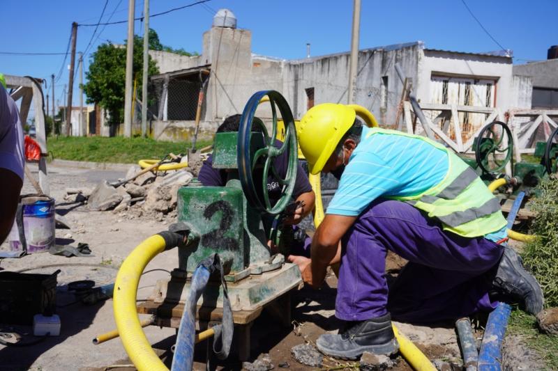 ABSA refuerza mantenimiento en la Región Capital y Bahía Blanca