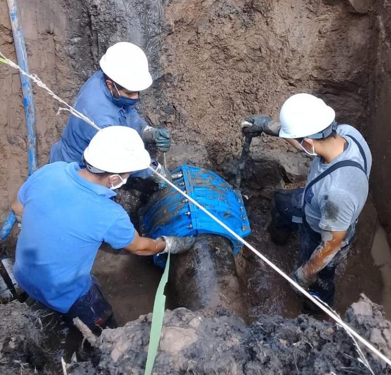 ABSA continúa el Plan de Mantenimiento en La Plata