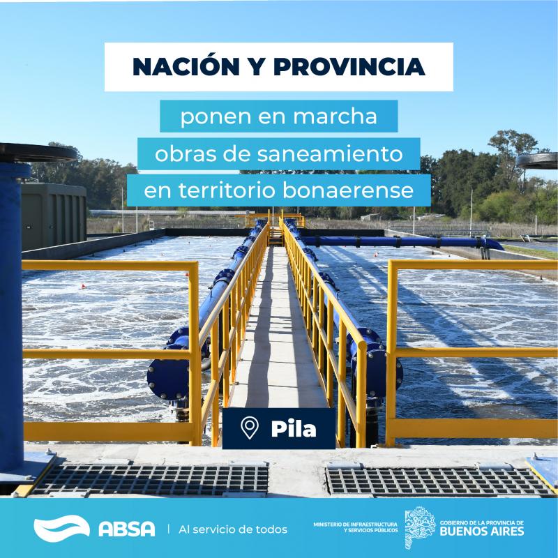 Con una inversión de $ 200 millones, ABSA construirá una Planta Depuradora en Pila