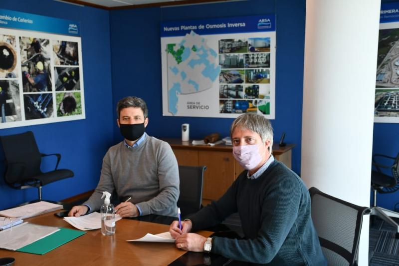 ABSA regulariza la ampliación de la red de desagües cloacales en Carmen de Patagones