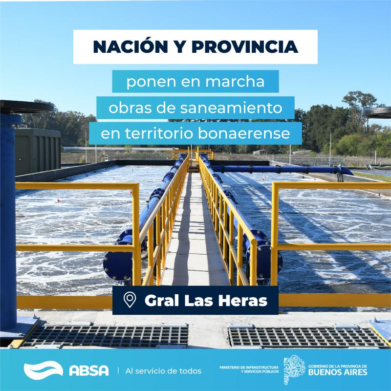 Con una inversión de $ 250 millones ABSA ampliará y acondicionará la Planta Depuradora en Las Heras