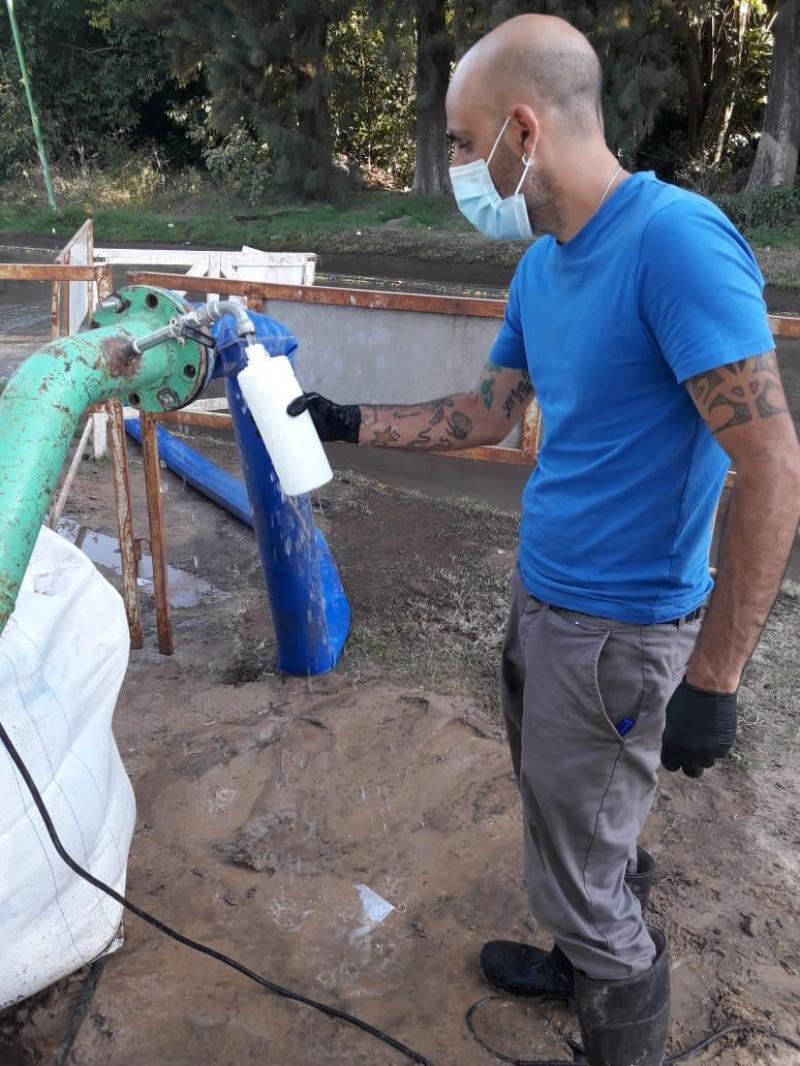 Una nueva perforación para la red de agua de General Rodríguez