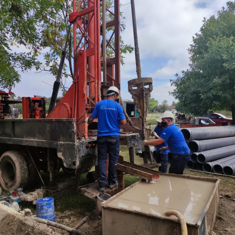 Dos nuevas perforaciones para la red de agua de San Vicente