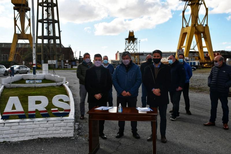 ABSA y Astillero Río Santiago celebraron convenio marco de cooperación