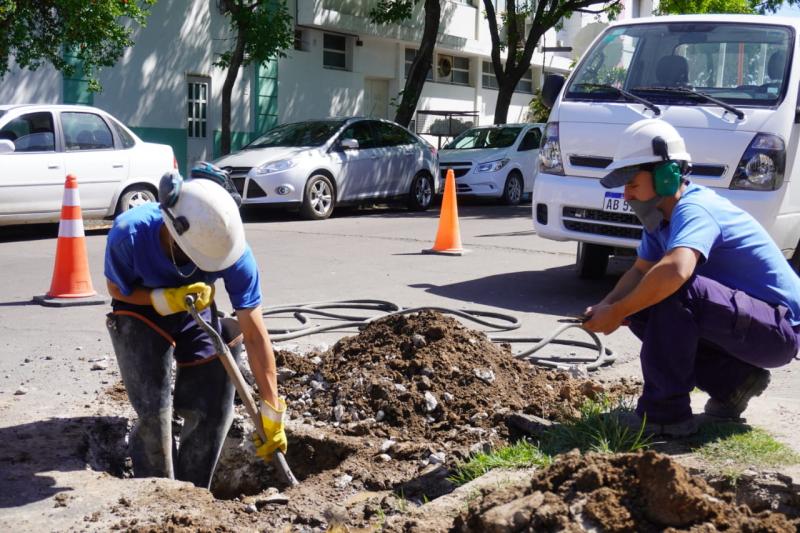 Seguimos trabajando en el mantenimiento de redes en la Región