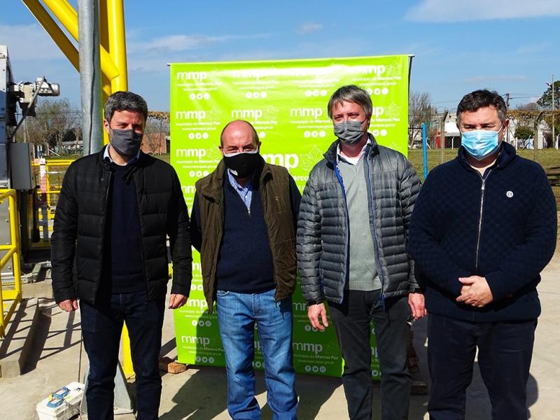 Se amplía el servicio de cloacas en General Belgrano y Marcos Paz