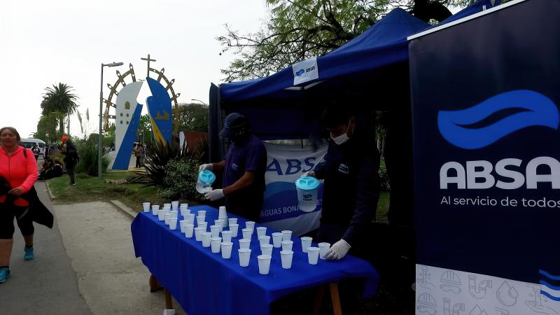 ABSA asisitió a los fieles que peregrinaron a la Basílica de Luján