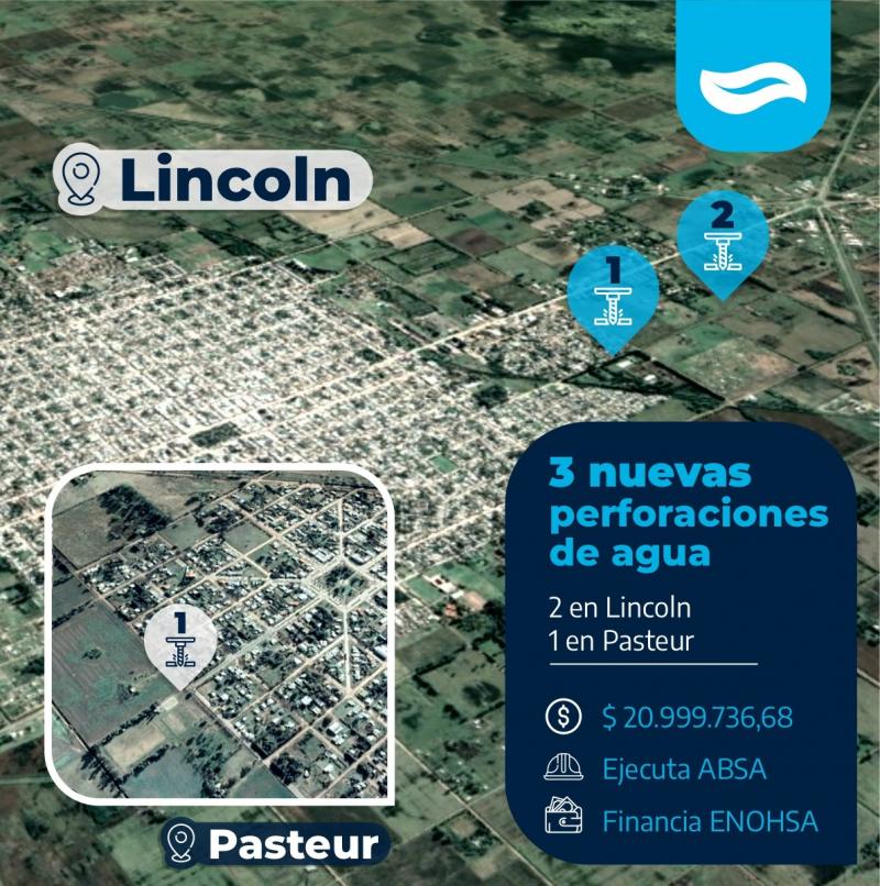 ABSA invierte más de 20 millones de pesos en el partido de Lincoln