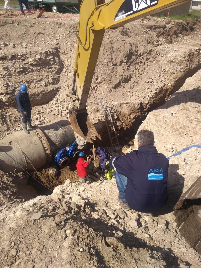 ABSA realiza obras de ampliación en el bombeo de agua en Planta Patagonia