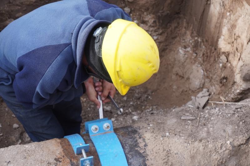 ABSA programa reparación de un acueducto en Bahía Blanca