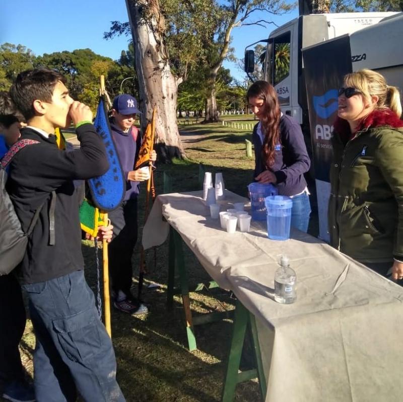 ABSA participó de una gran Colecta Solidaria junto a los Grupos Scout en Bahía Blanca