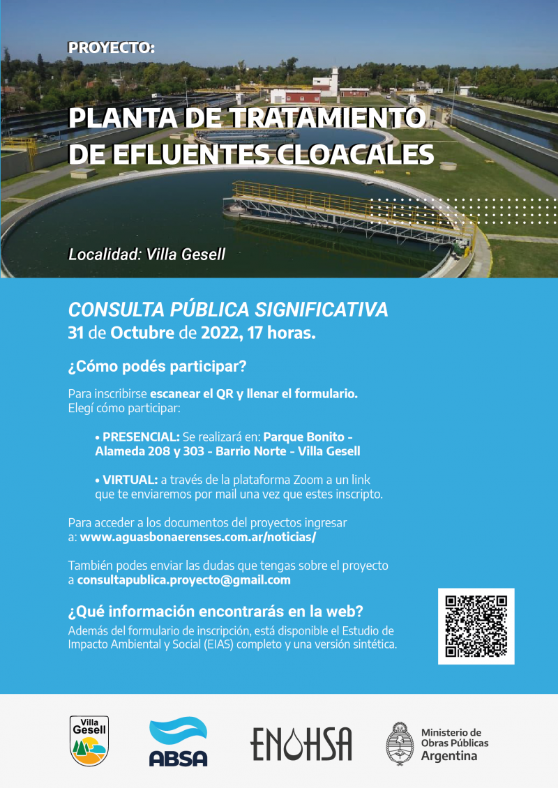 Villa Gesell: convocatoria a Consulta Pública Significativa
