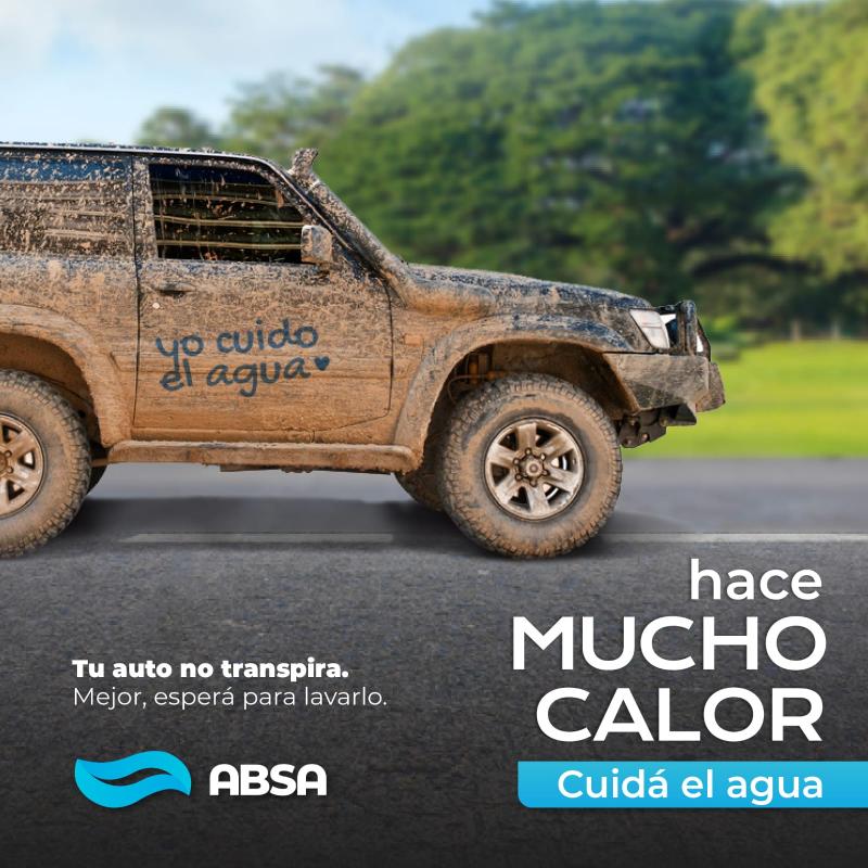 Ante elevadas temperaturas y falta de lluvias: cuidemos el agua
