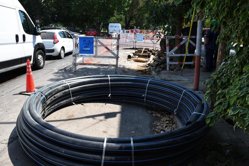 Plan Verano: ABSA avanza con los recambios de cañerías
