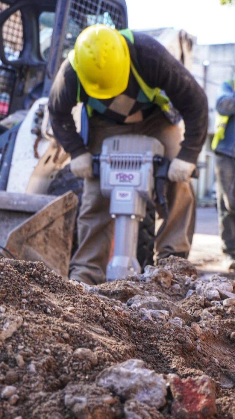 Recambio de cañerías: ya se instalaron más de 9000 metros de nuevos conductos