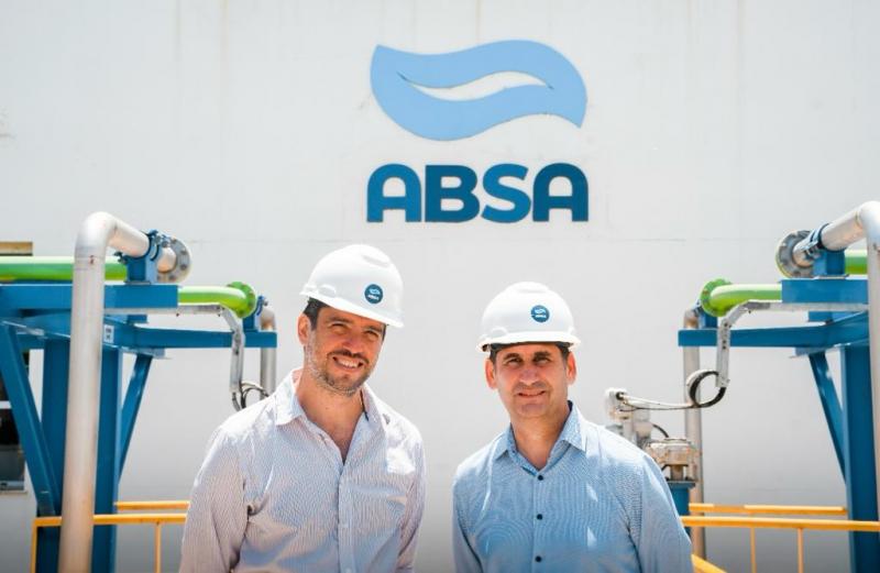 Las nuevas autoridades de ABSA recorrieron la Planta Potabilizadora Donato Gerardi