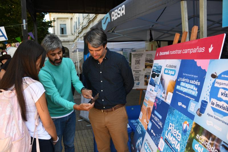 En el Día Mundial del Agua, ABSA participó de la V Feria del Agua organizada por la UNLP