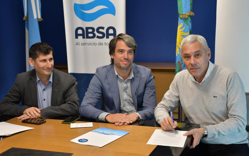 ABSA realizará obras por 234 millones para la mejora del servicio de agua en Berisso
