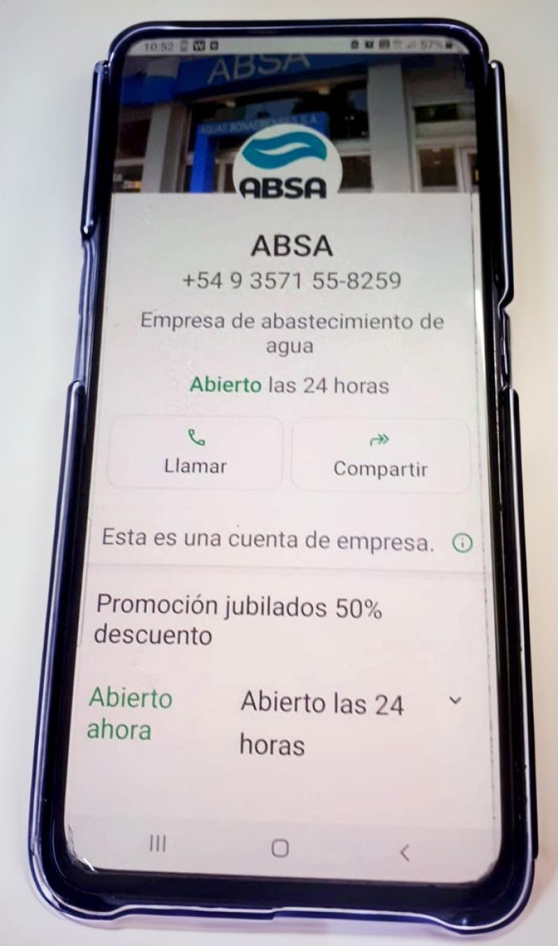 Advertencia de ABSA sobre estafa a jubilados a través de WhatsApp 