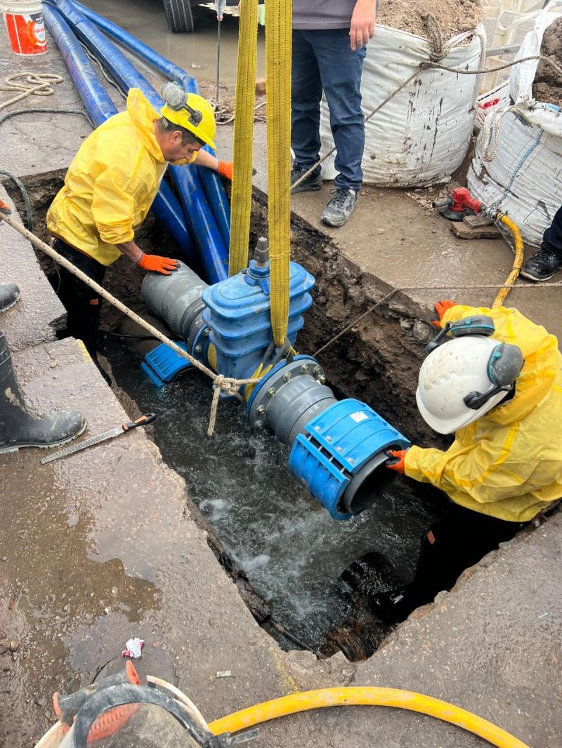 Bahía Blanca: se normaliza el suministro de agua