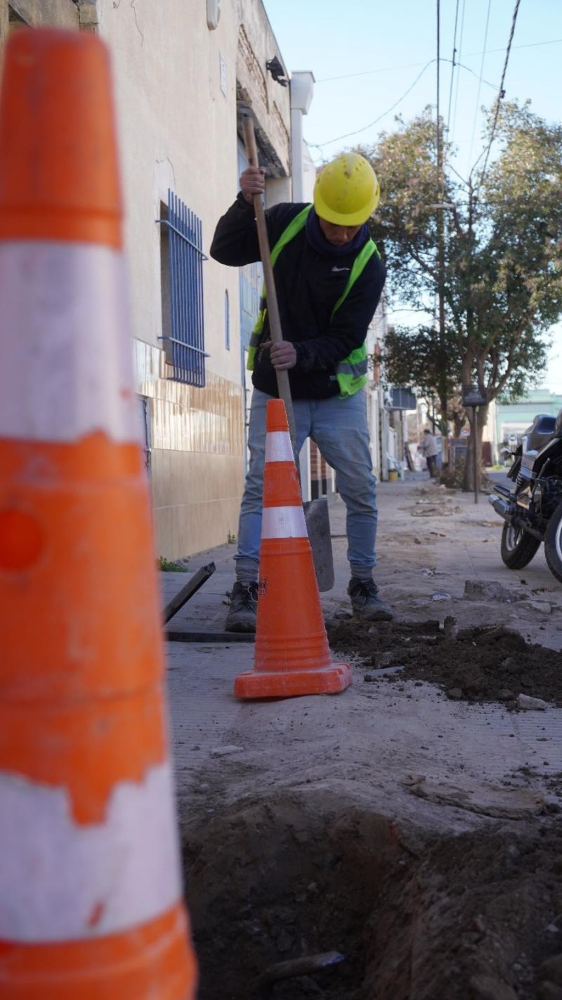 Bahía Blanca: ya se han instalado más de 65 mil metros de nuevas cañerías correspondientes al Plan de Recambio de la red de agua