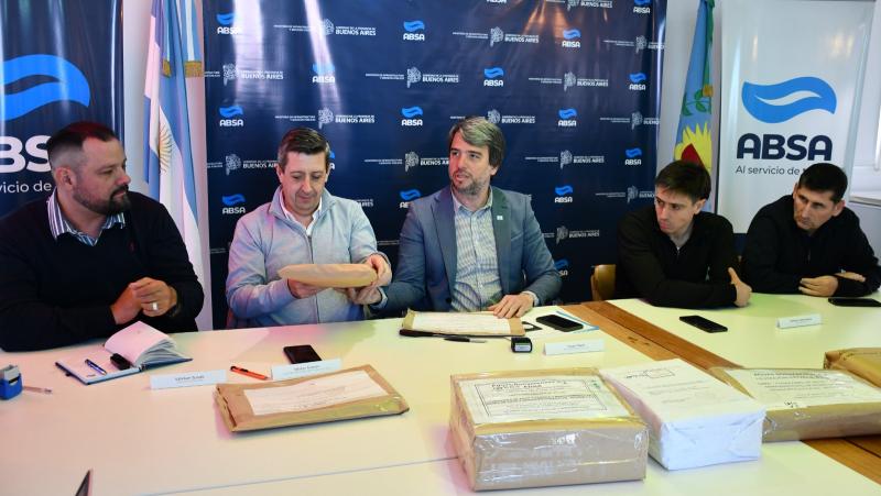 ABSA avanza en una importante licitación para el mantenimiento de los servicios de agua y cloacas