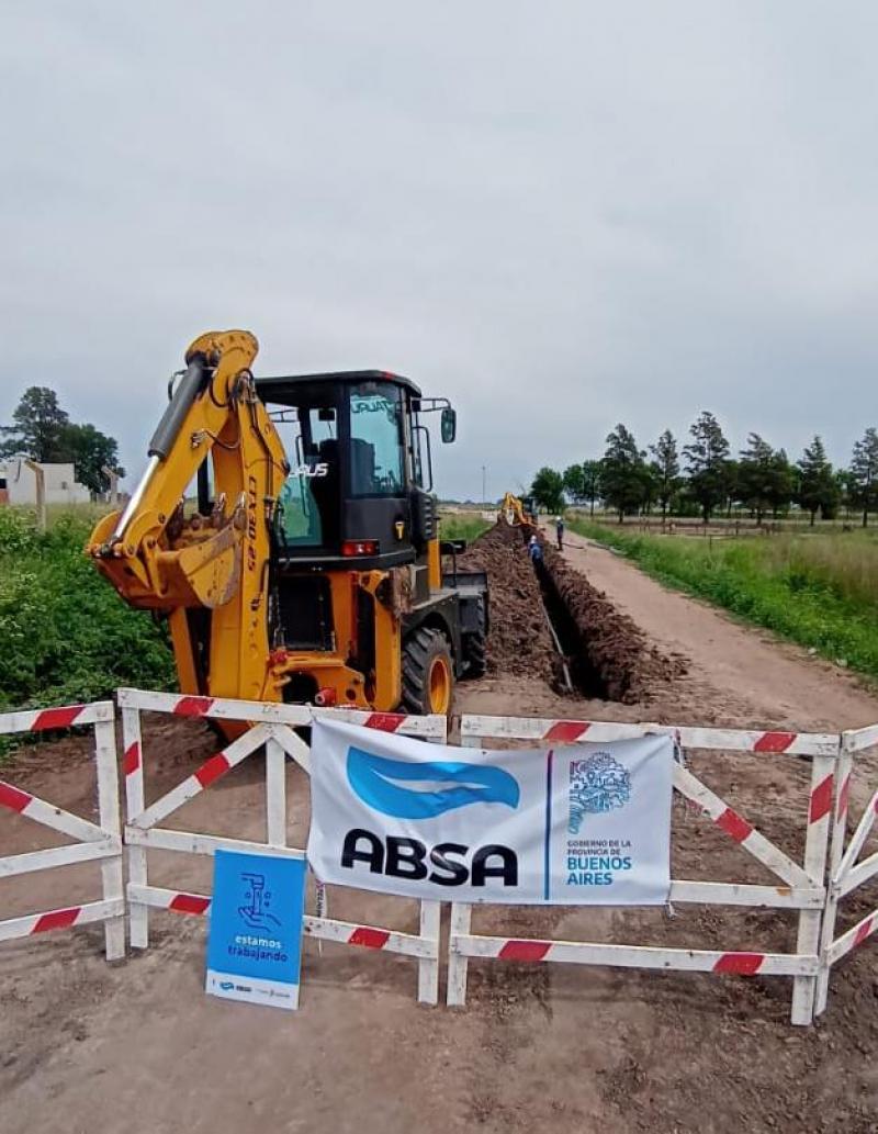 Carlos Casares: avanzan las obras para mejorar el servicio de agua