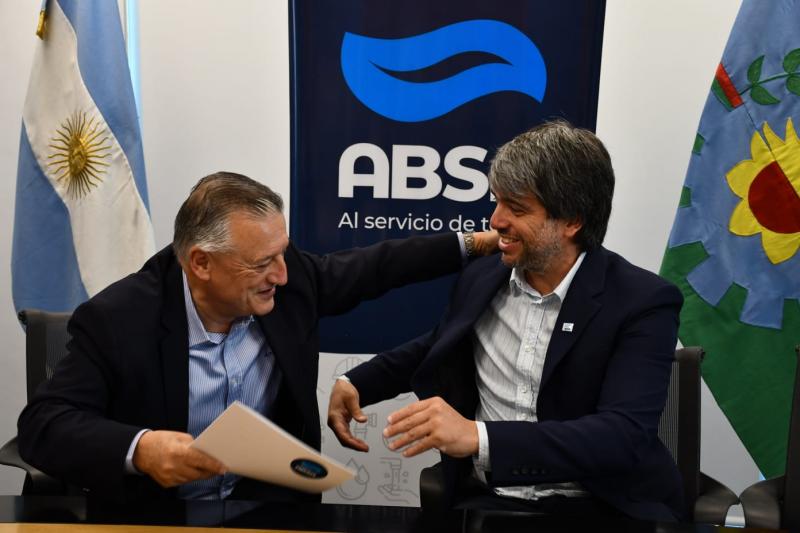 Nuevas obras de ABSA para mejorar el servicio de agua en Las Flores