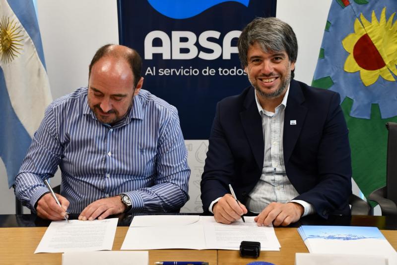 Nuevas obras de ABSA para mejorar el servicio de cloacas en Ranchos