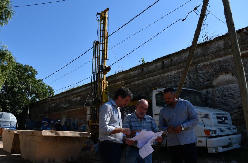 Marcos Paz: nuevas perforaciones para mejorar el servicio de agua