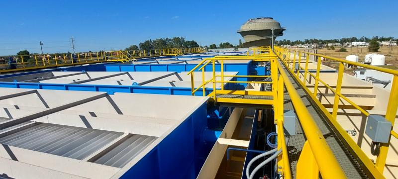 Planta Modular: mañana se realiza la interconexión al sistema de abastecimiento