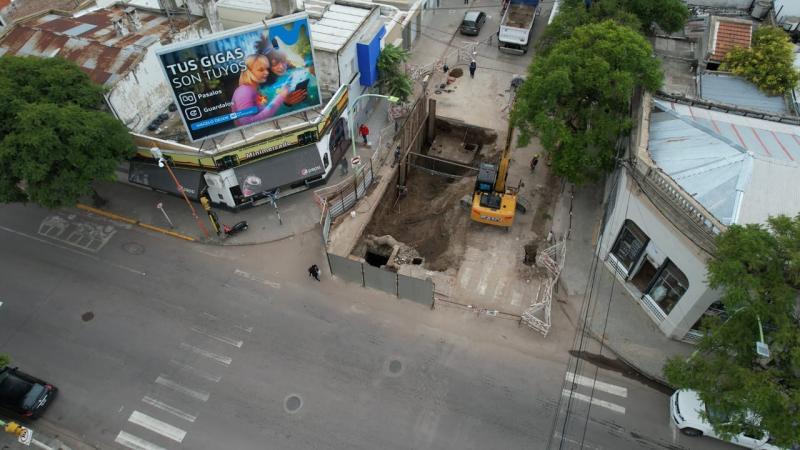 Bahía Blanca: continúan las tareas para la rehabilitación del Acueducto Brandsen: 