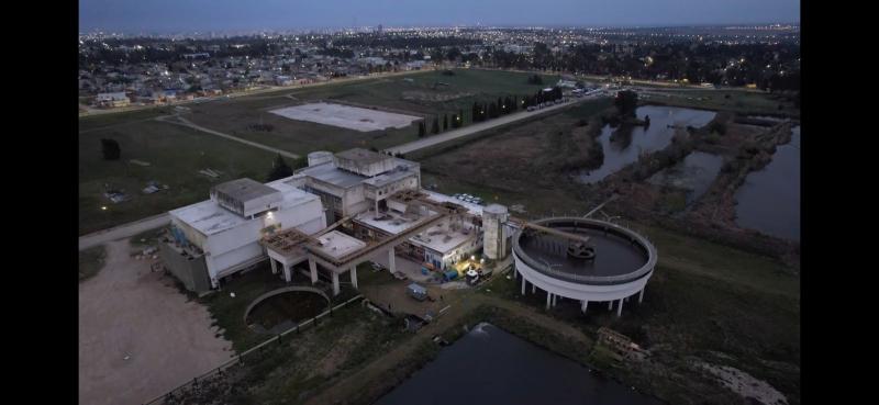 Bahía Blanca: se iniciaron los trabajos sobre Acueducto principal