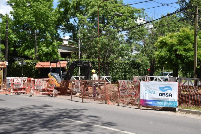 City Bell: avanzan las obras para la mejora del servicio de agua
