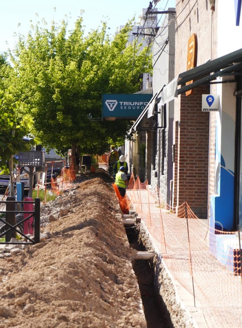 Bahía Blanca: renovación de cañerías de agua
