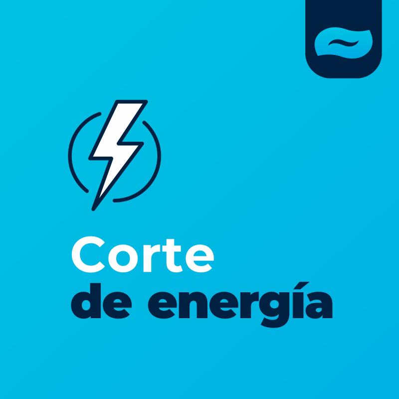 Nueva Suiza, Timote y Tejedor: un corte de energía afecta el suministro de agua