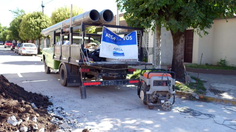 ABSA continúa con el Plan de Mantenimiento de Redes en Cañuelas