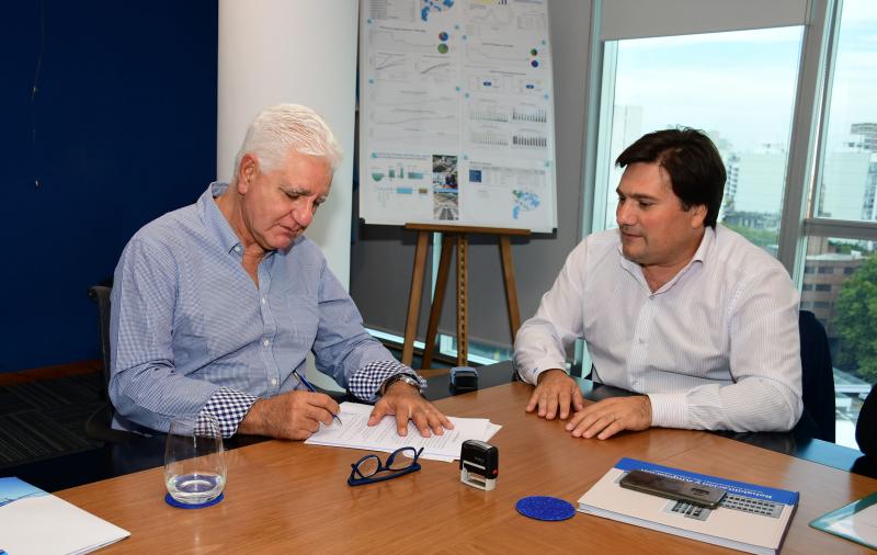 General Rodríguez: Los barrios Altos del Oeste y Almirante Brown se incorporan a la red de ABSA